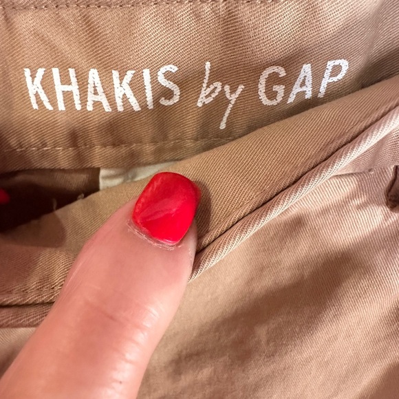 GAP Tan Bermuda Shorts Cotton Twill - Picture 3 of 5